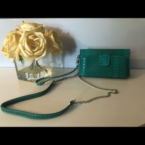 Turquoise purse